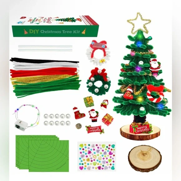 DIY Christmas Tree Craft Kit - Picture 3 of 3
